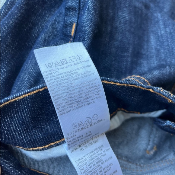 ESCADA Straight Leg Dark Wash Denim Jeans - Picture 5 of 5